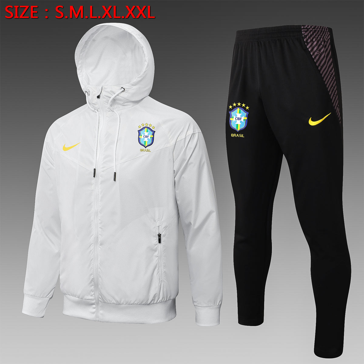Ensemble Veste Brésil 2021/22 - Avec Capuche