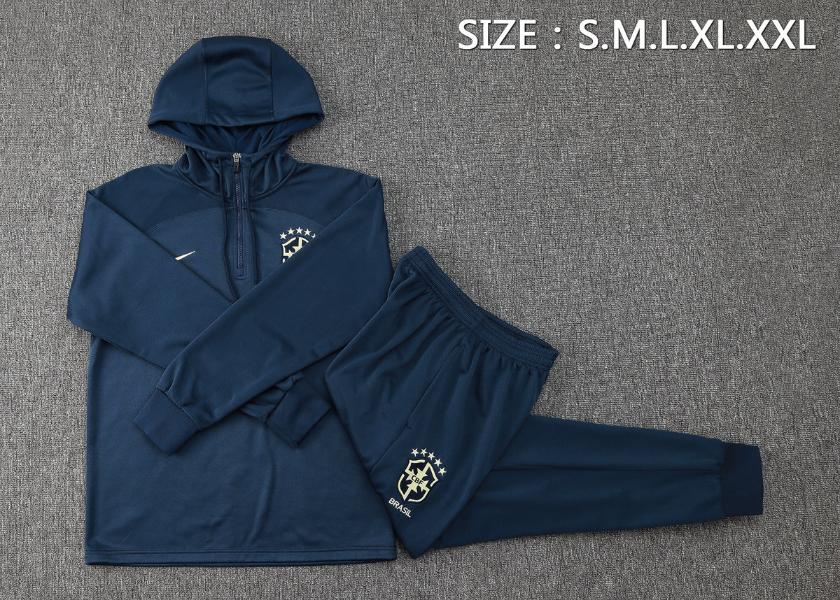Ensemble Veste Brésil 2023/24 - Avec Capuche