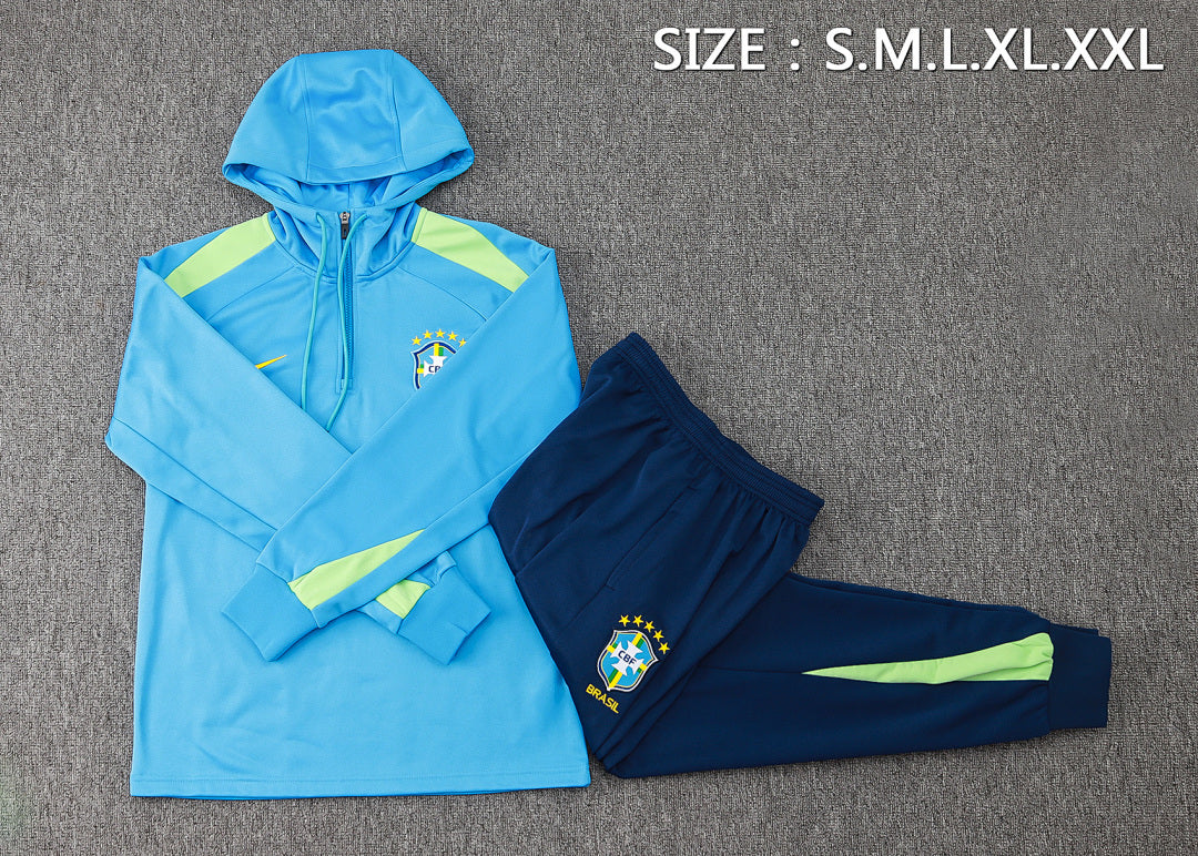 Ensemble Veste Brésil 2024/25 - Avec Capuche