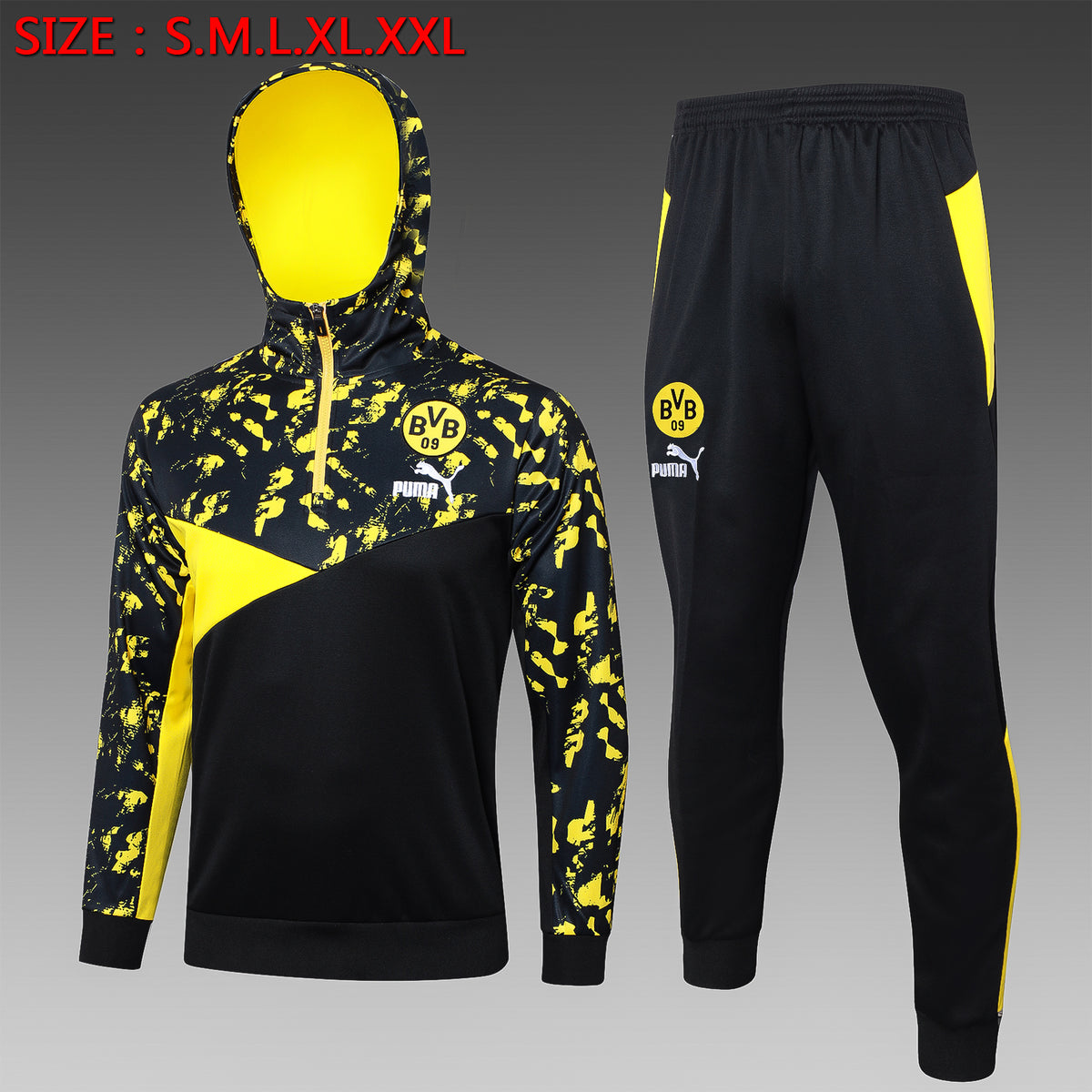 Ensemble Veste Dortmund 2023/24- Avec Capuche