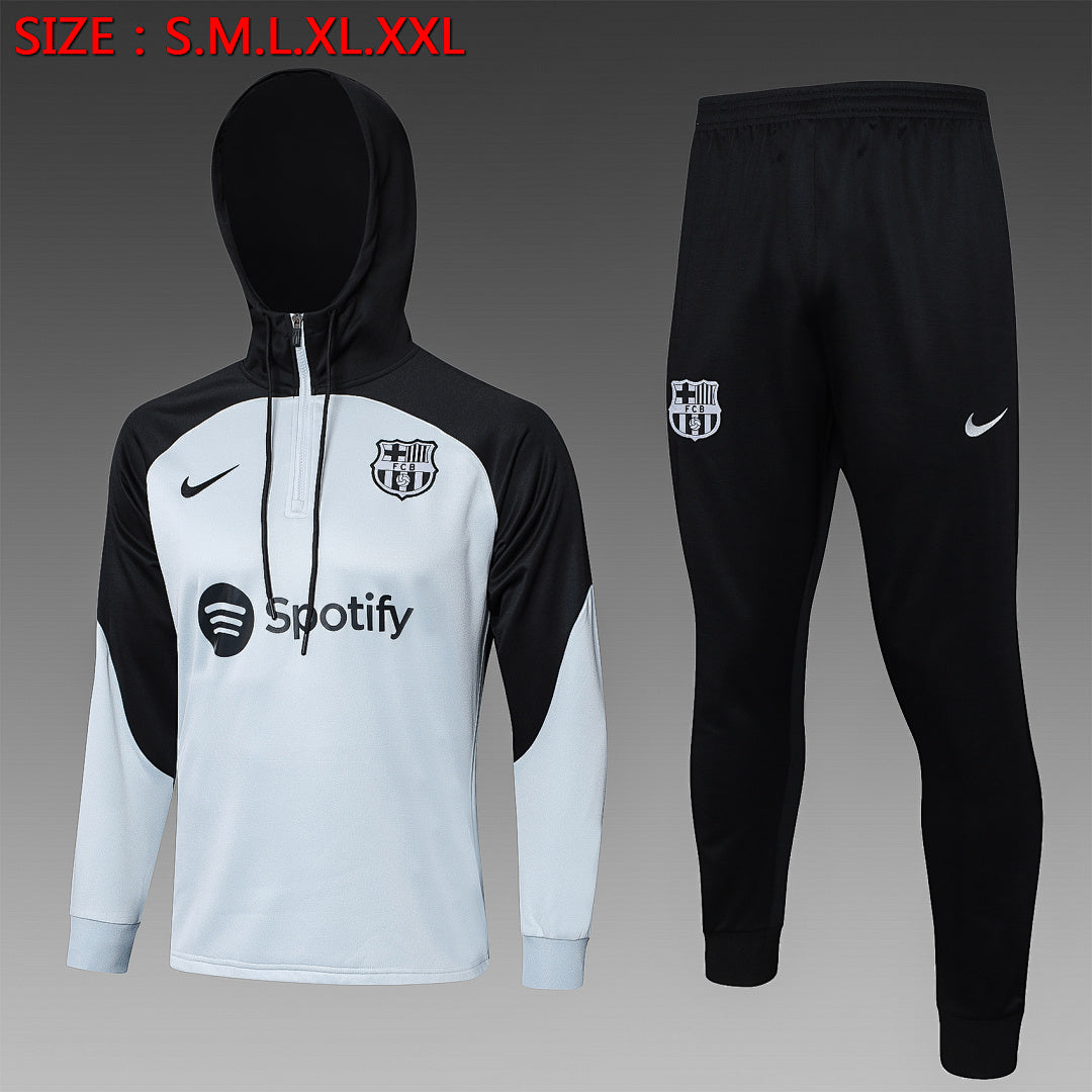 Ensemble Veste FC Barcelone 2023/24- Avec Capuche