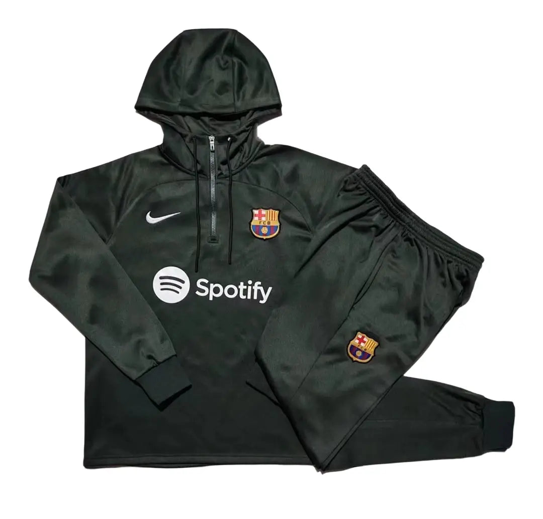 Ensemble Veste FC Barcelone 2023/24 - Avec Capuche