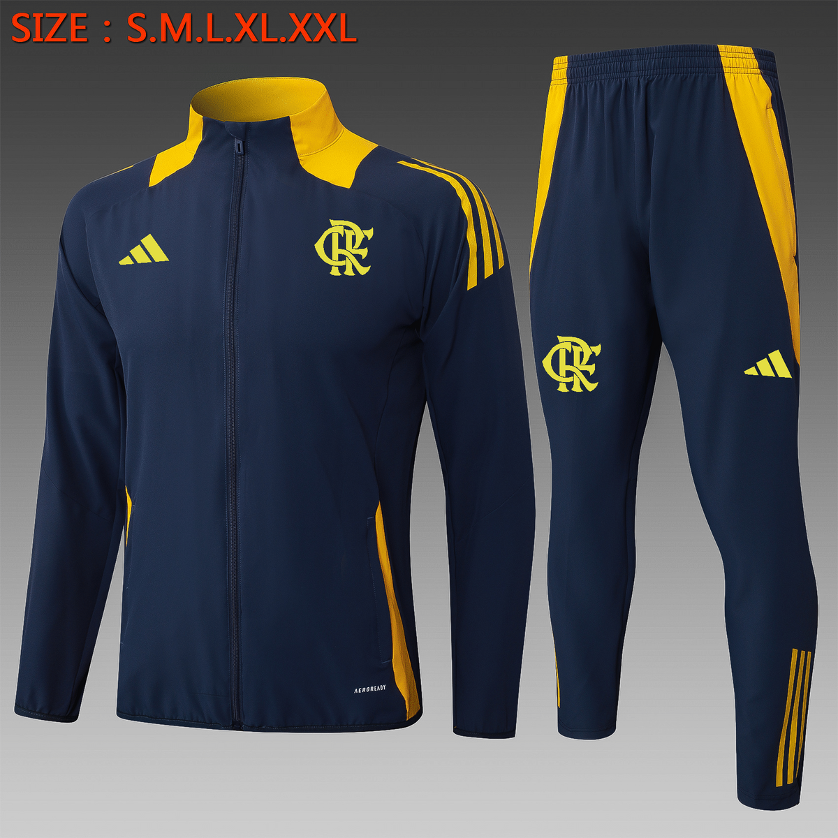 Ensemble Veste Flamengo 2024/25- Avec Capuche