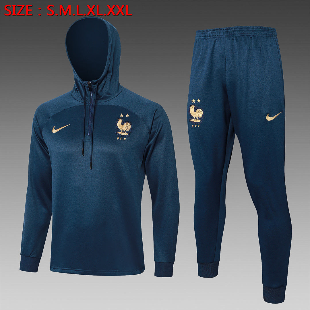 Ensemble Veste France 2023/24- Avec Capuche