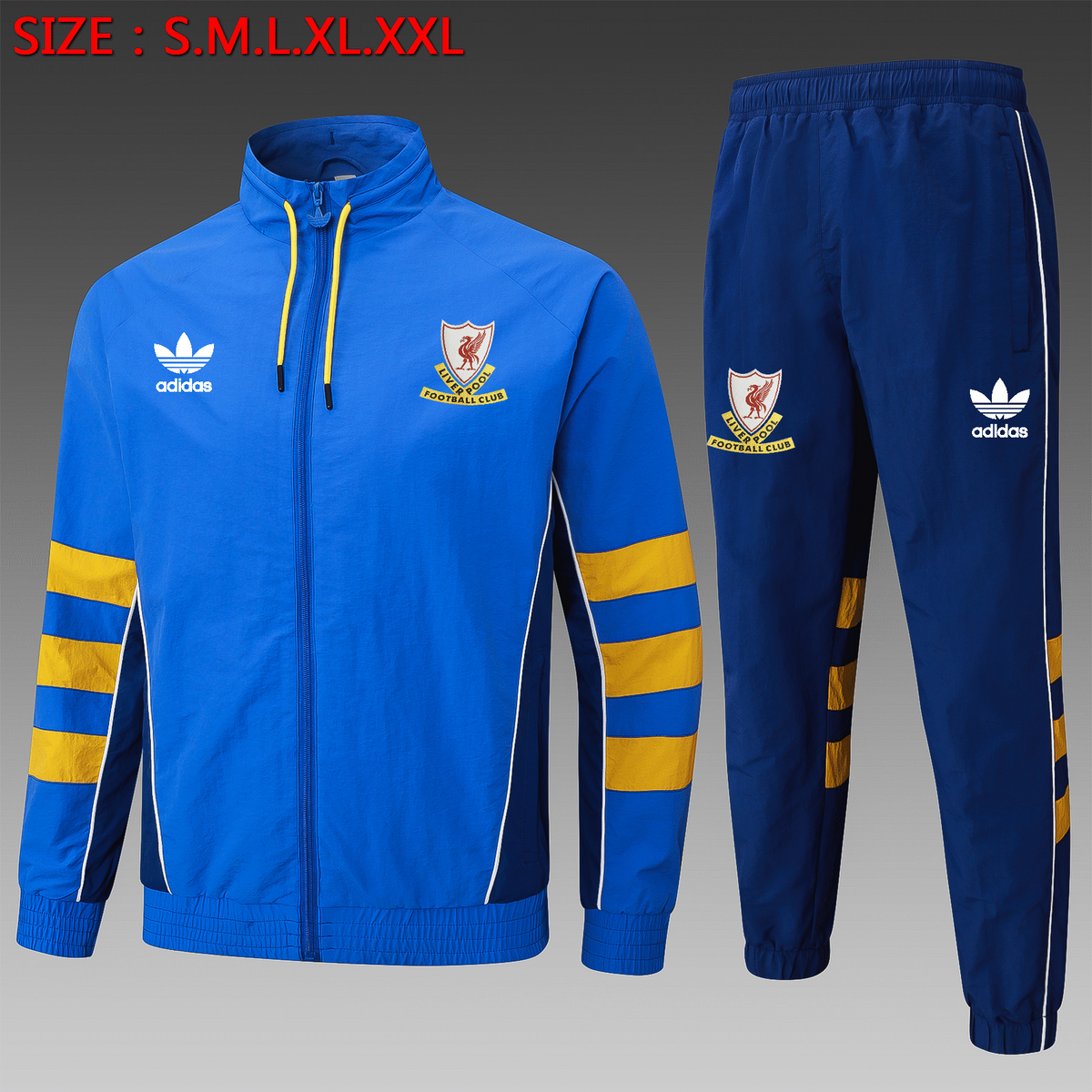 Ensemble Veste Liverpool 2025/26- Bleu Royal