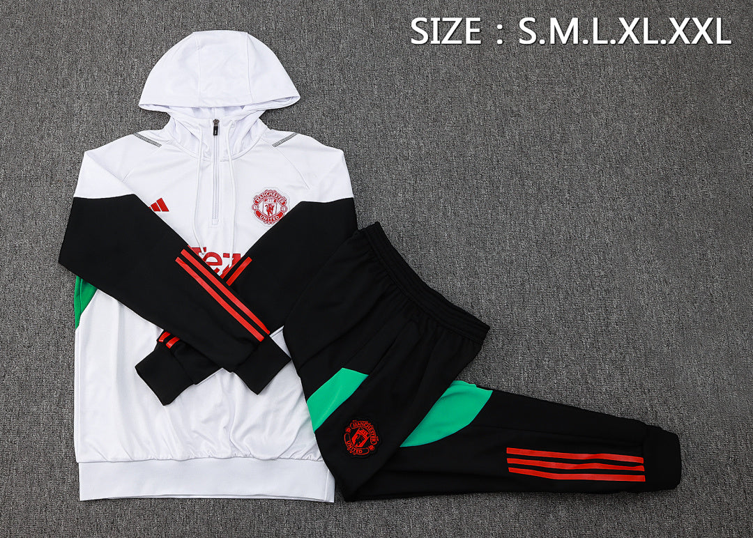 Ensemble Veste Manchester United 2023/24- Avec Capuche