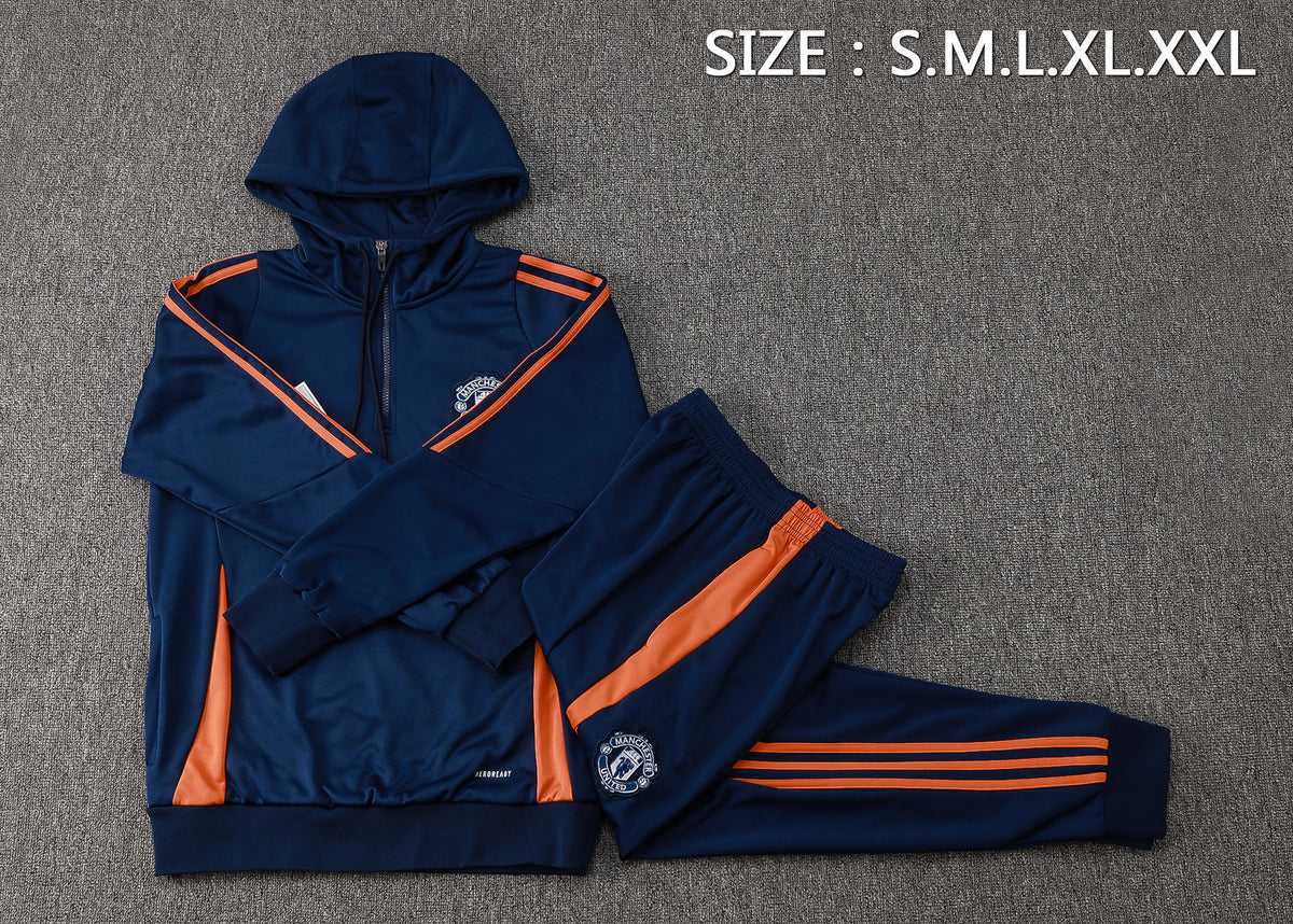 Ensemble Veste Manchester United 2024/25- Avec Capuche