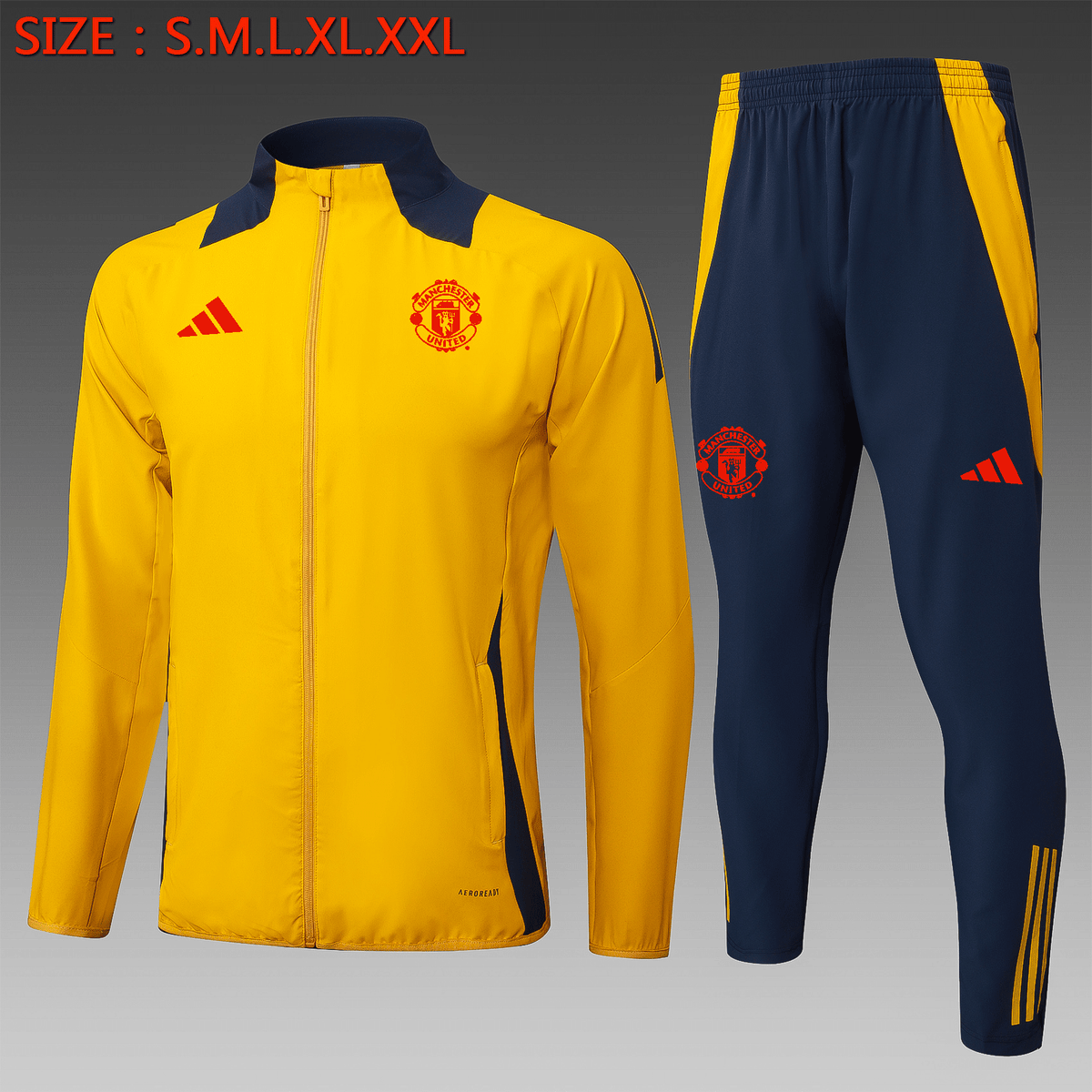 Ensemble Veste Manchester United 2024/25- Avec Zip
