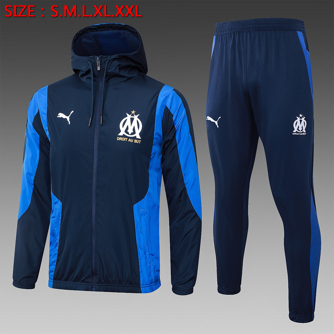 Ensemble Veste Marseille 2023/24- Avec Capuche