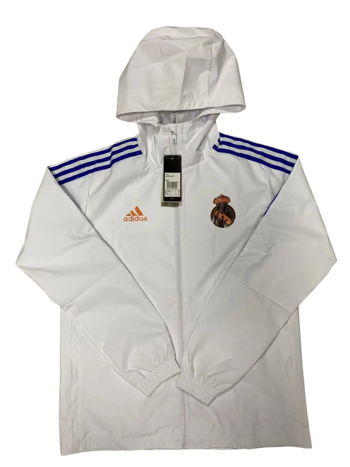 Ensemble Veste Real Madrid 2021/22 - Avec Capuche