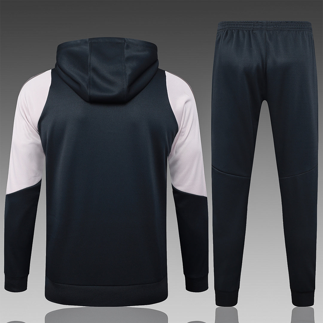 Ensemble Veste Real Madrid 2024/25- Avec Capuche