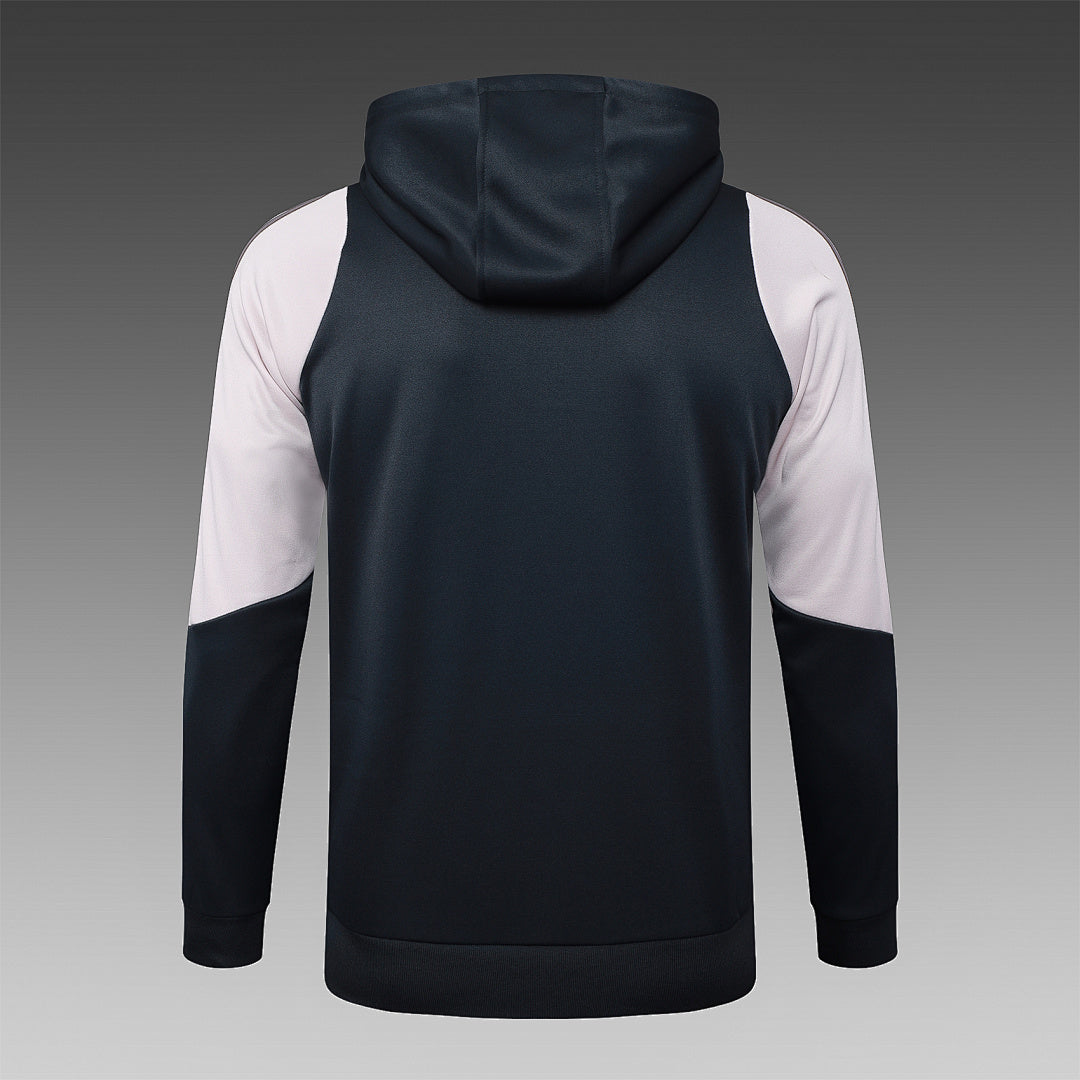 Ensemble Veste Real Madrid 2024/25- Avec Capuche