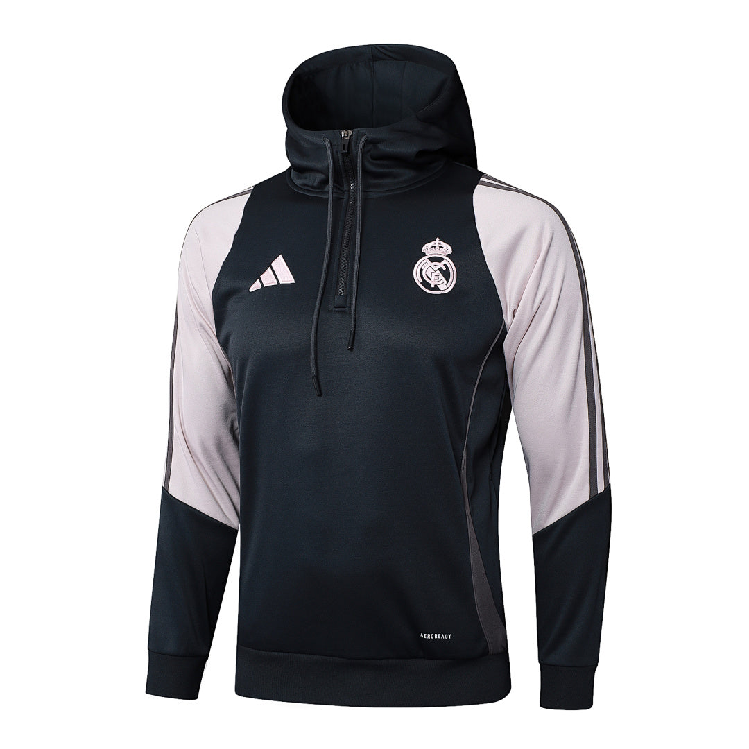 Ensemble Veste Real Madrid 2024/25- Avec Capuche