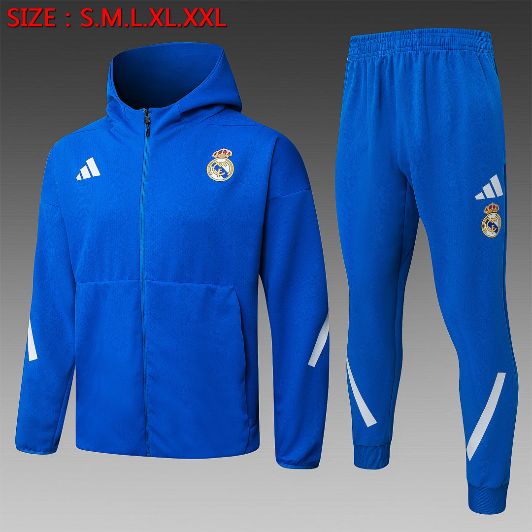 Ensemble Veste Real Madrid 2025/26