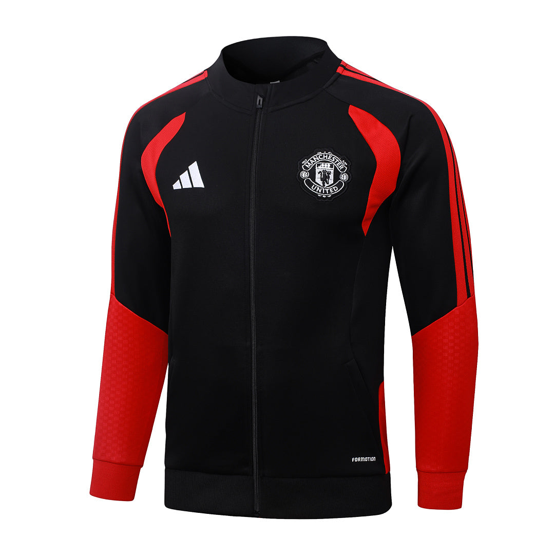 Survêtement Ensemble Veste Manchester United Noir et Rouge