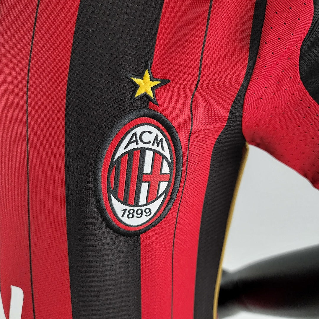 Kit Ensemble Football AC Milan Domicile Enfant Rétro 2013/14