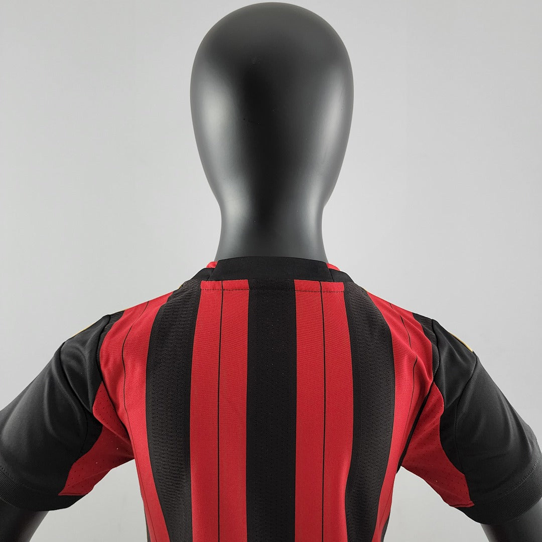 Kit Ensemble Football AC Milan Domicile Enfant Rétro 2013/14