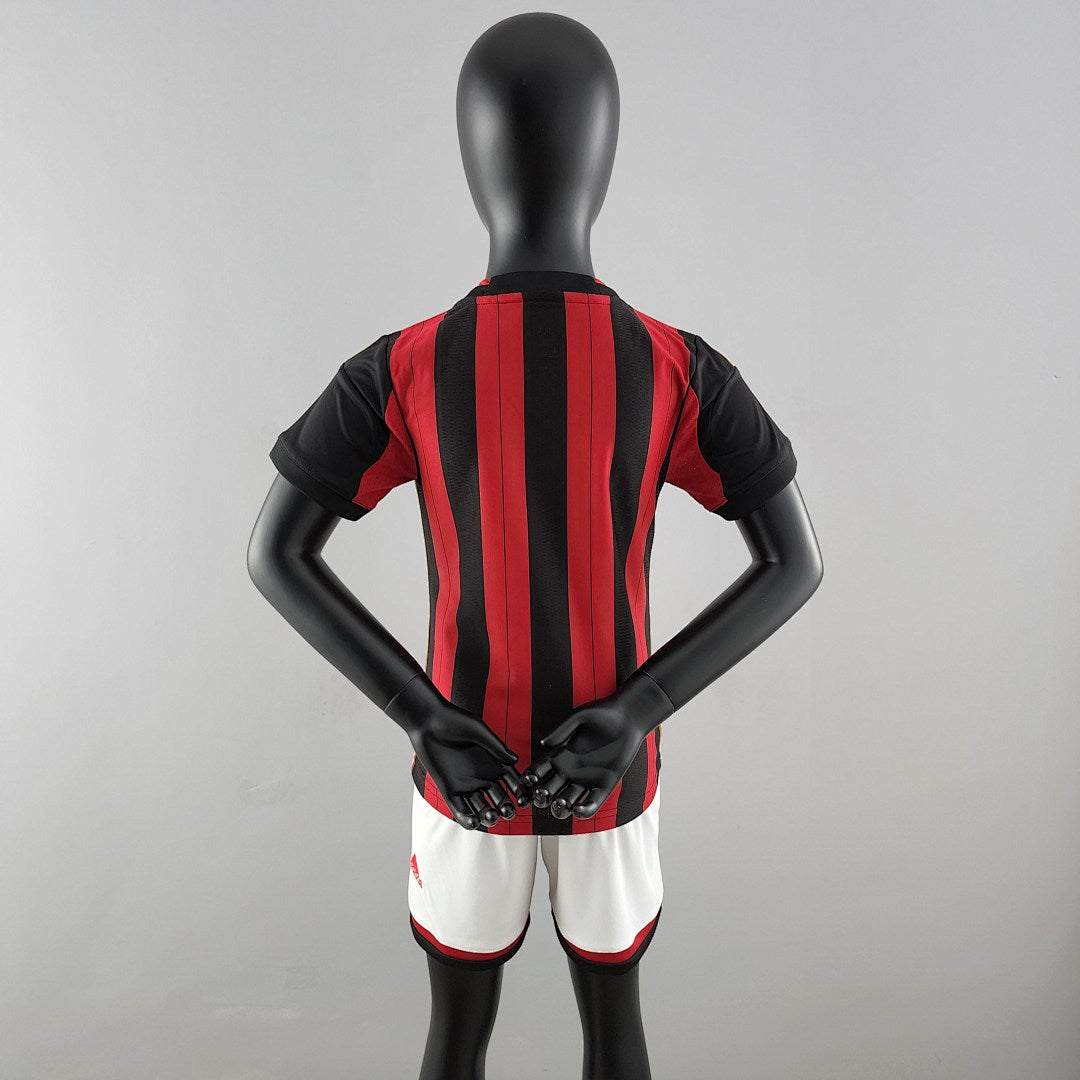 Kit Ensemble Football AC Milan Domicile Enfant Rétro 2013/14