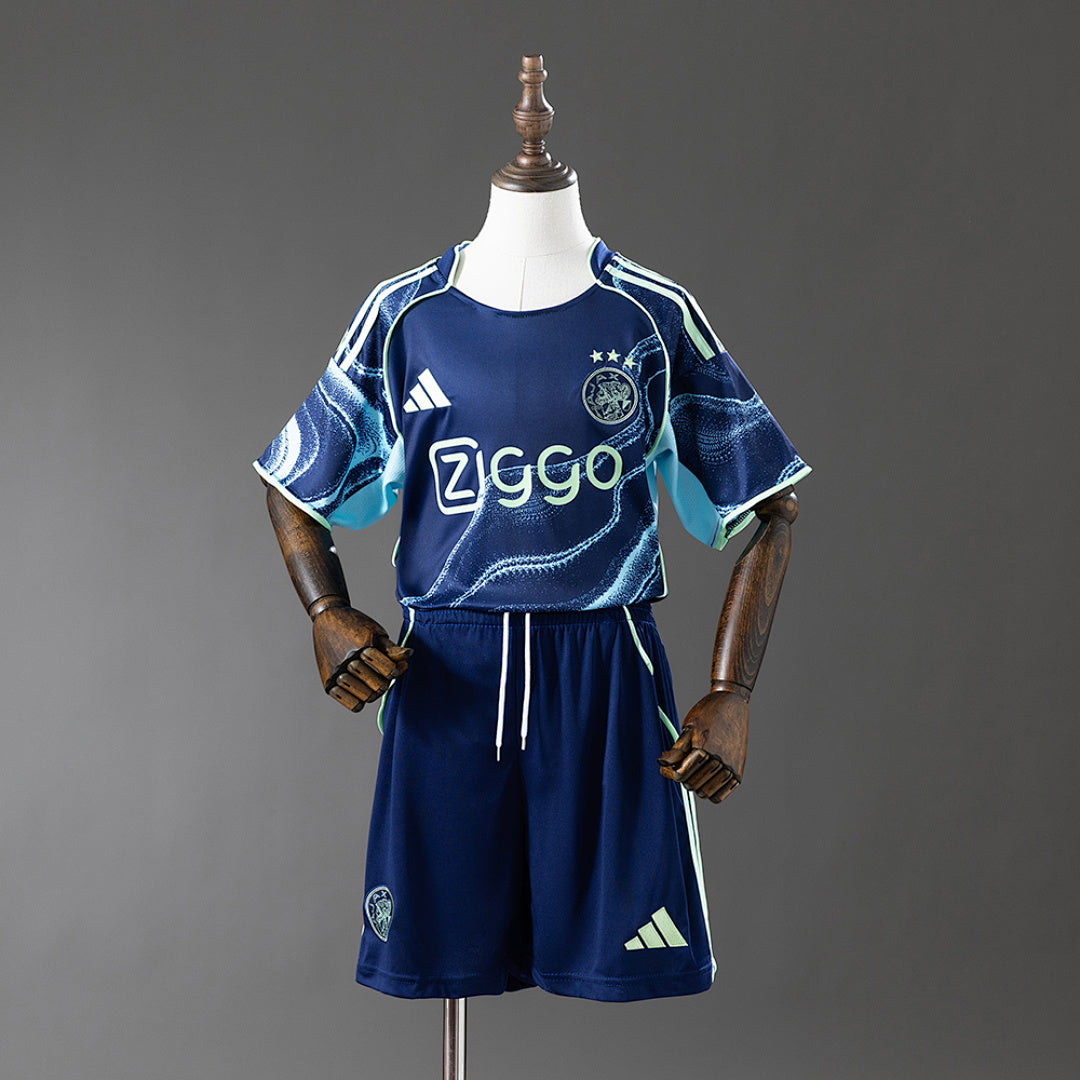 Kit Ensemble Football Ajax Extérieur Enfant 2025/26