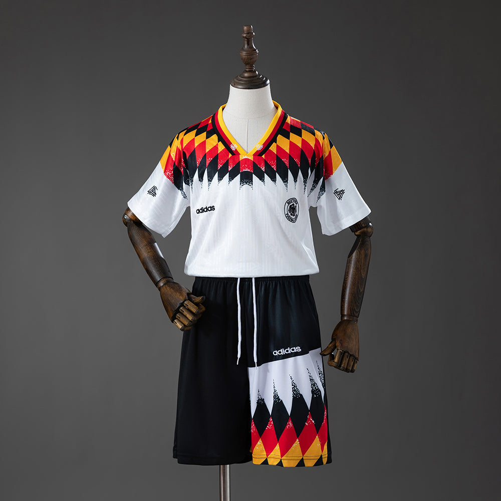 Kit Ensemble Football Allemagne Domicile Enfant Rétro 1994