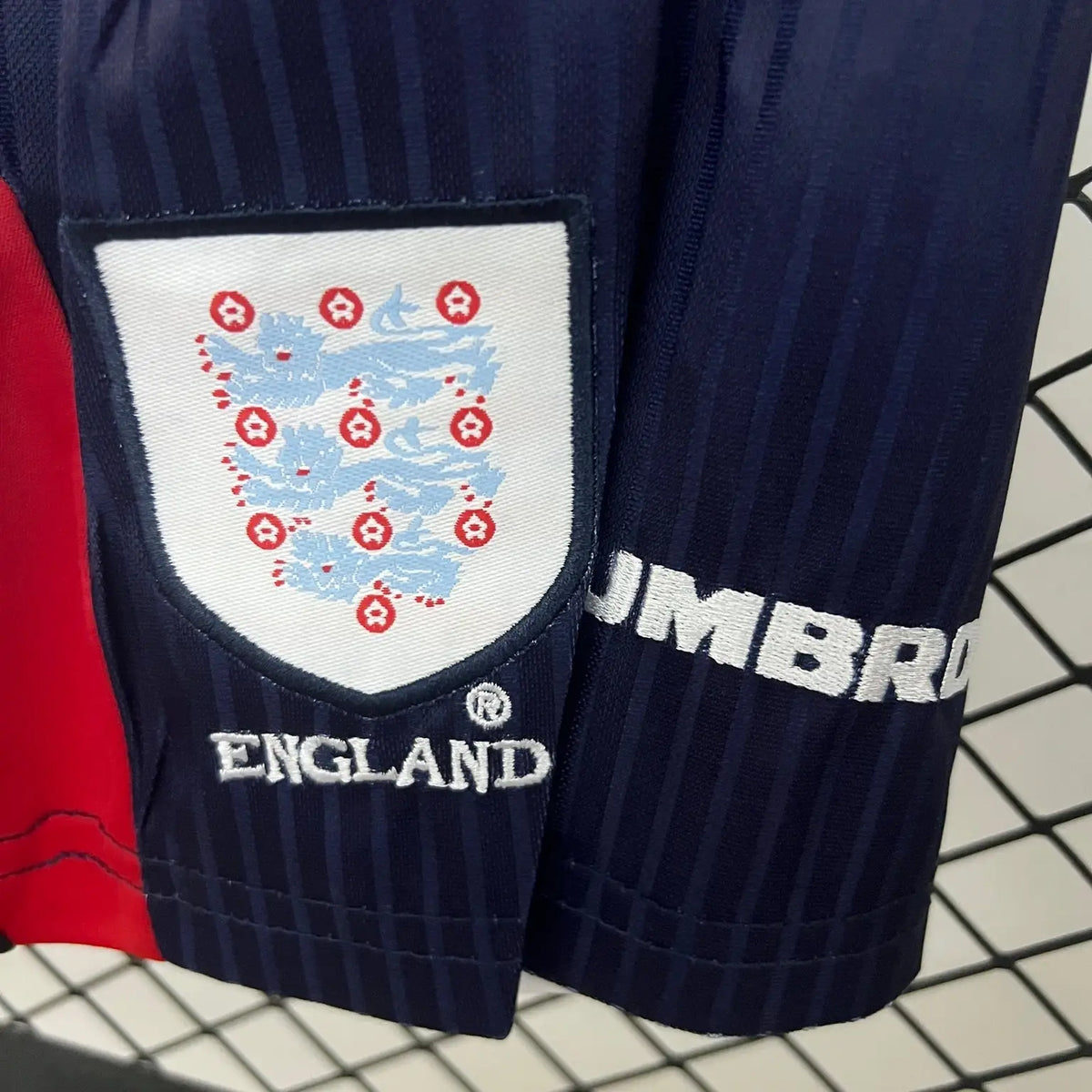 Kit Ensemble Football Angleterre Domicile Enfant Rétro 1998.