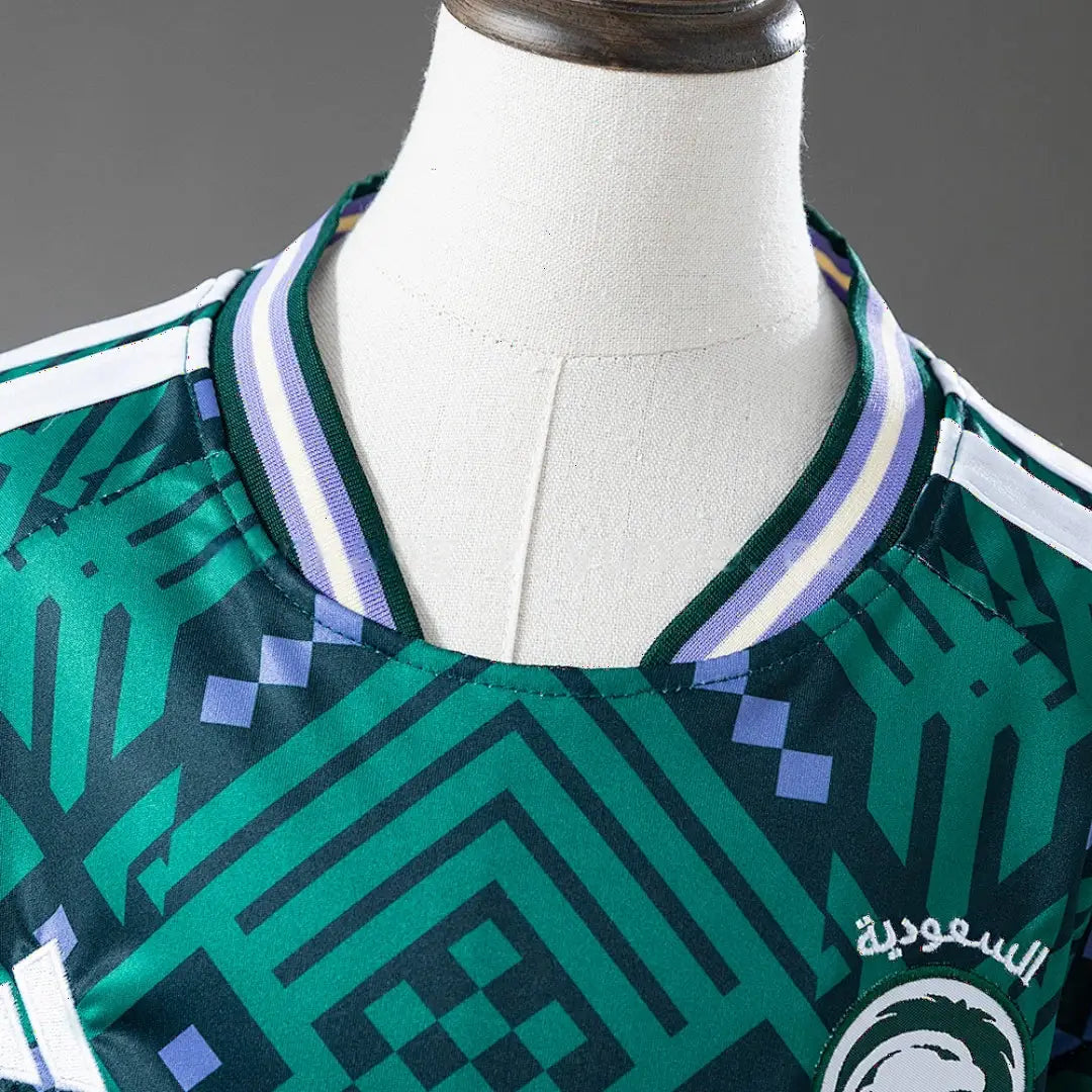 Kit Ensemble Football Arabie Saoudite Domicile Enfant 2026