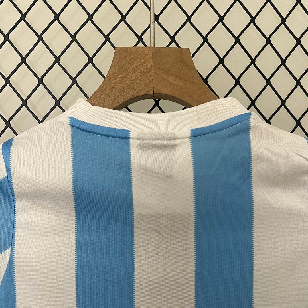 Kit Ensemble Football Argentine Domicile Enfant Rétro 1986