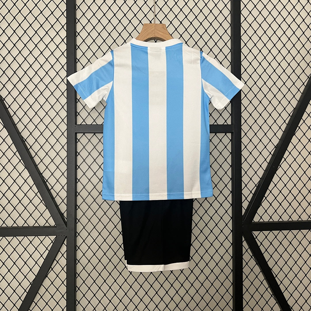 Kit Ensemble Football Argentine Domicile Enfant Rétro 1986
