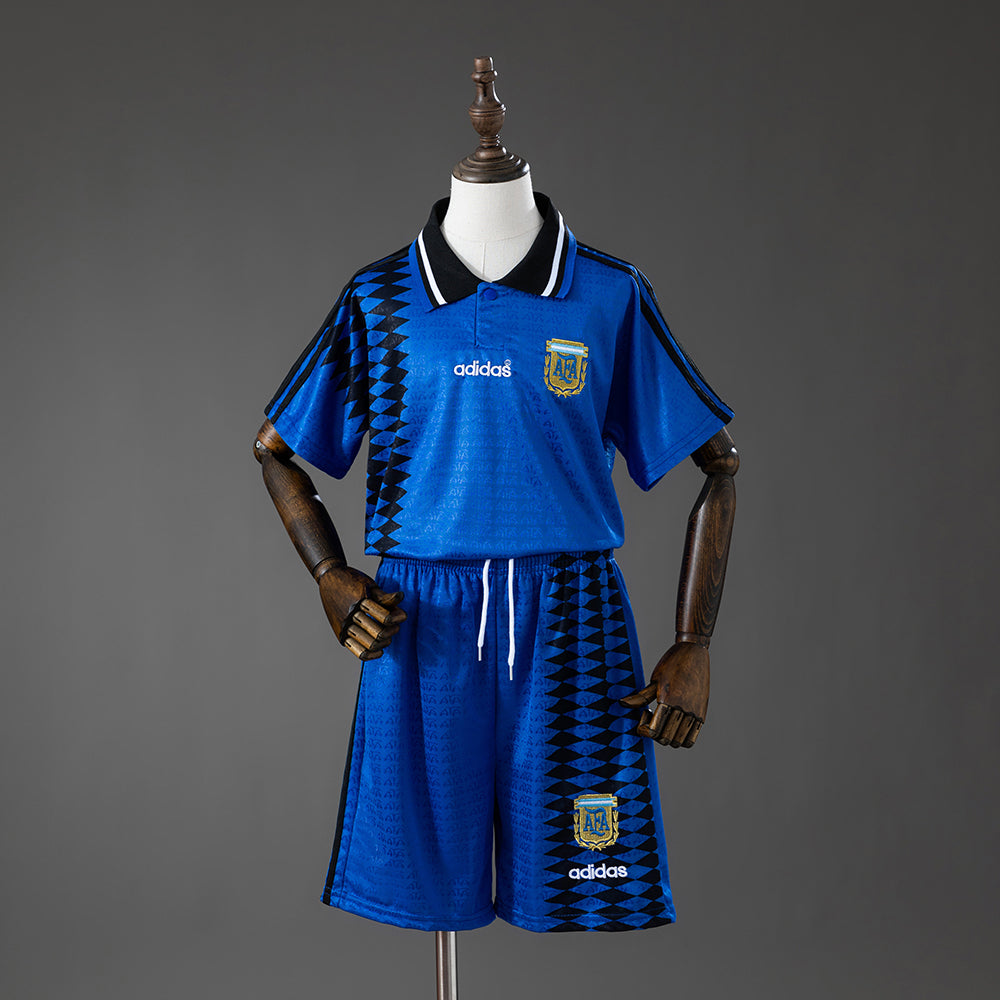 Kit Ensemble Football Argentine Extérieur Enfant Rétro 1994