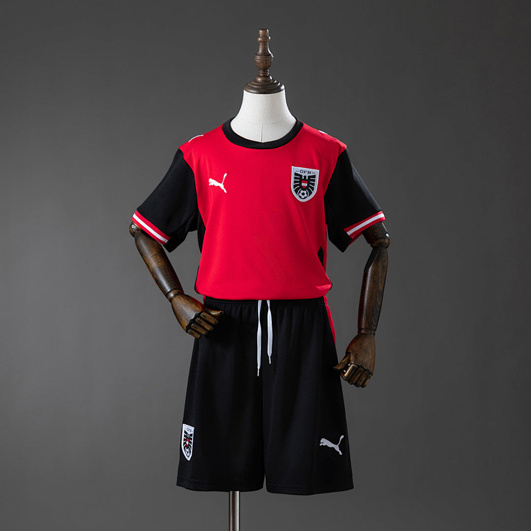 Kit Ensemble Football Autriche Domicile Enfant 2026