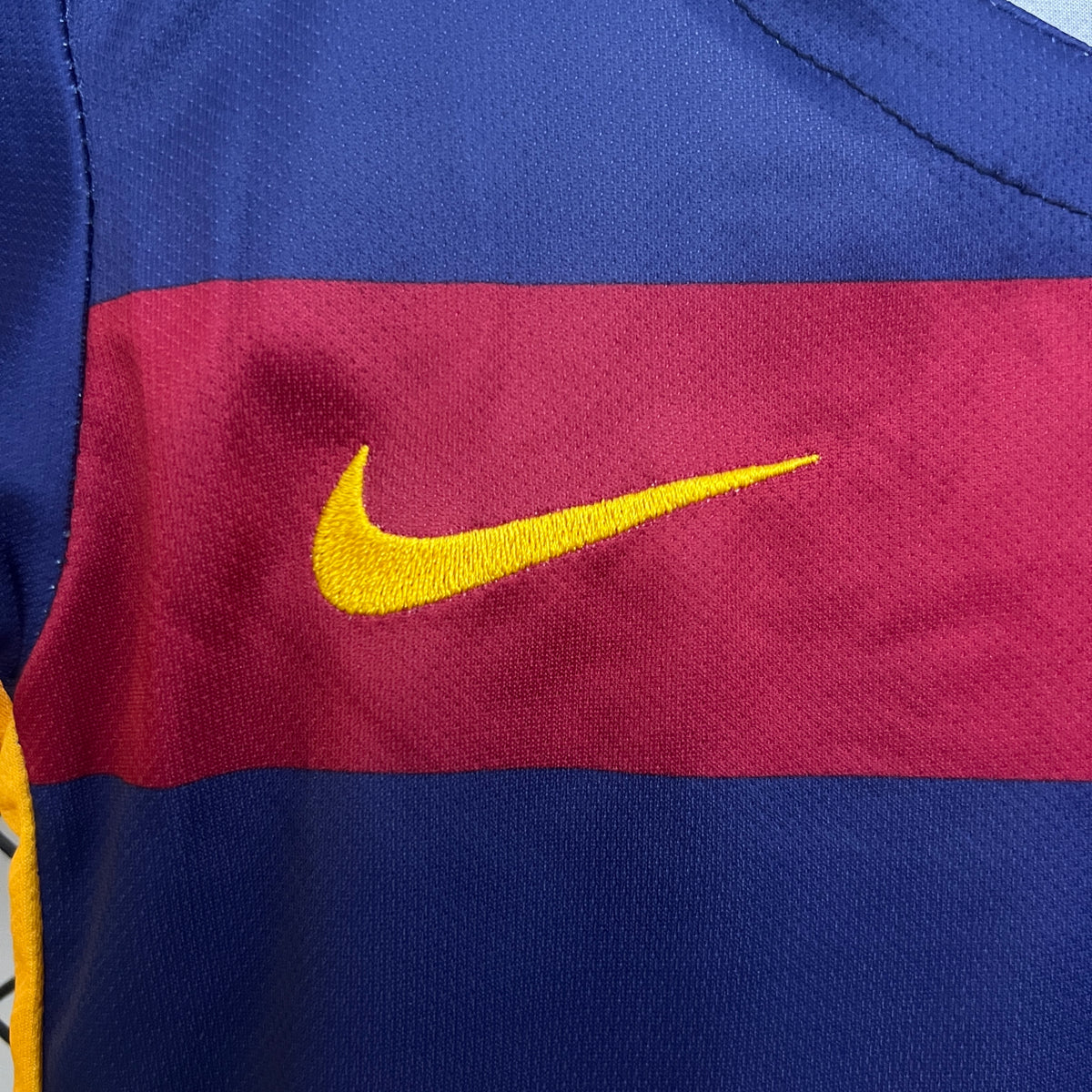 Kit Ensemble Football Barcelone Domicile Enfant 2015/16