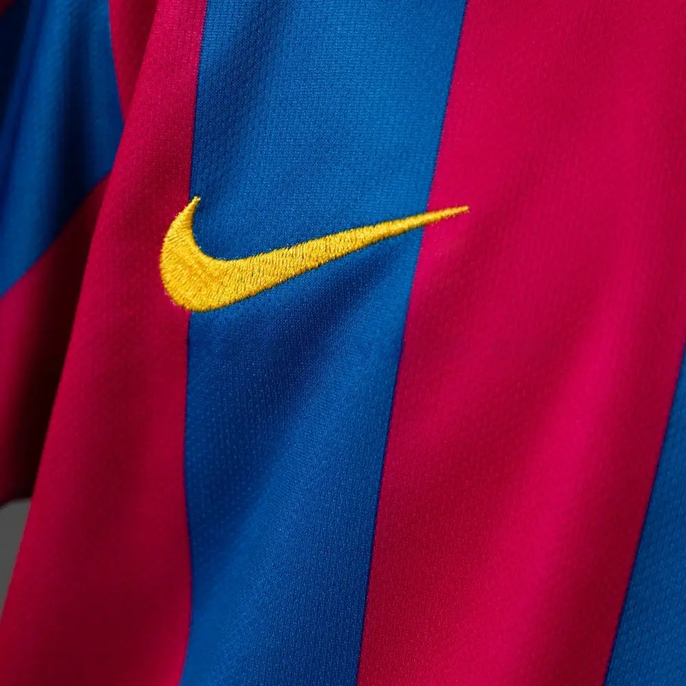 Kit Ensemble Football Barcelone Domicile Enfant Retro 2005/06