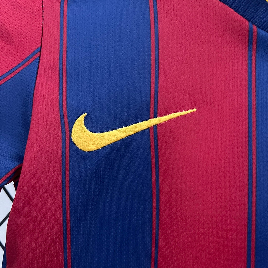 Kit Ensemble Football Barcelone Domicile Enfant Retro 2009/10