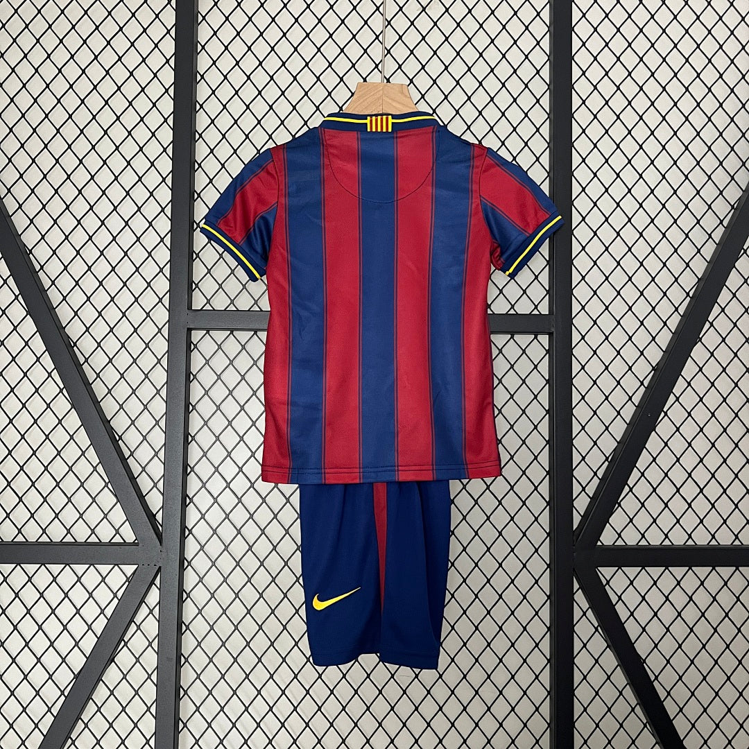 Kit Ensemble Football Barcelone Domicile Enfant Retro 2009/10