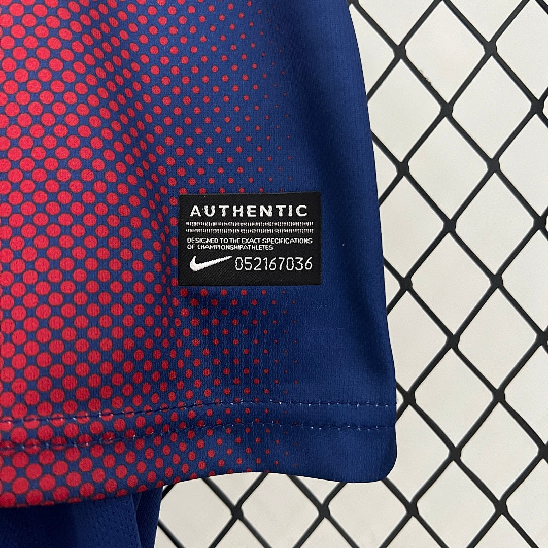 Kit Ensemble Football Barcelone Domicile Enfant Rétro 2012/13