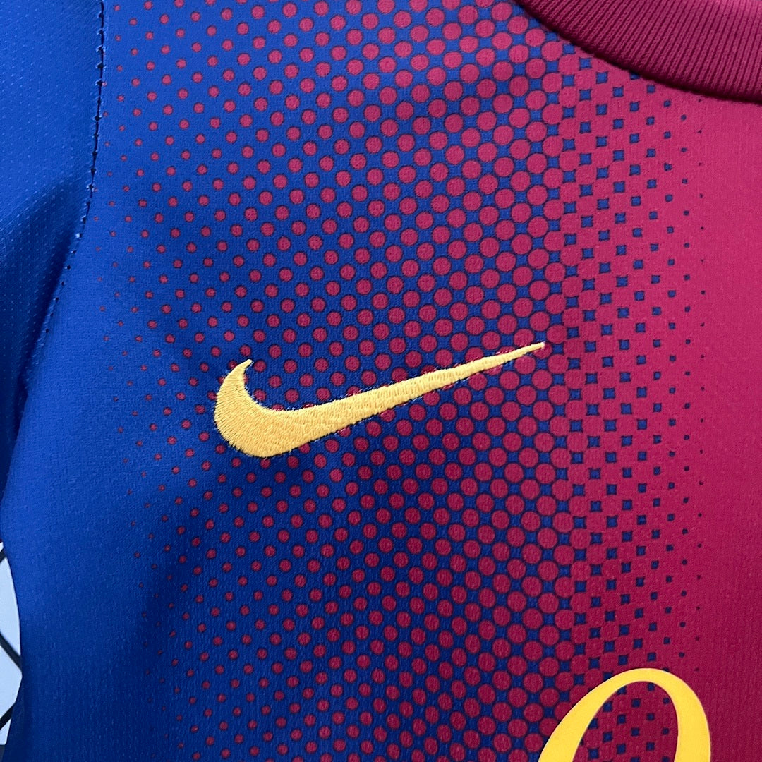 Kit Ensemble Football Barcelone Domicile Enfant Rétro 2012/13