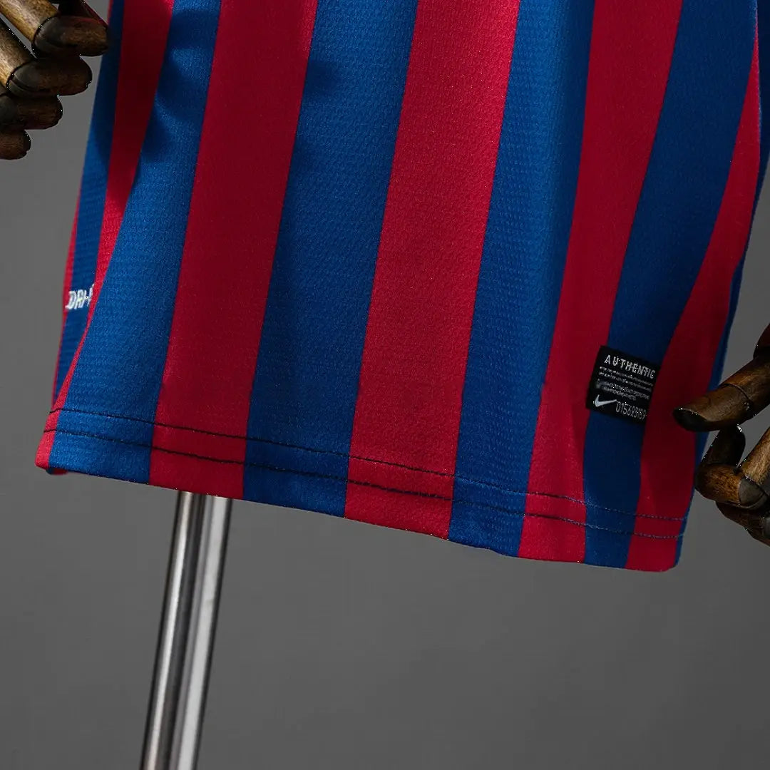 Kit Ensemble Football Barcelone Domicile Enfant Rétro 2013/14