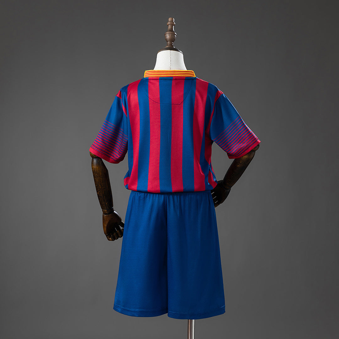 Kit Ensemble Football Barcelone Domicile Enfant Rétro 2013/14
