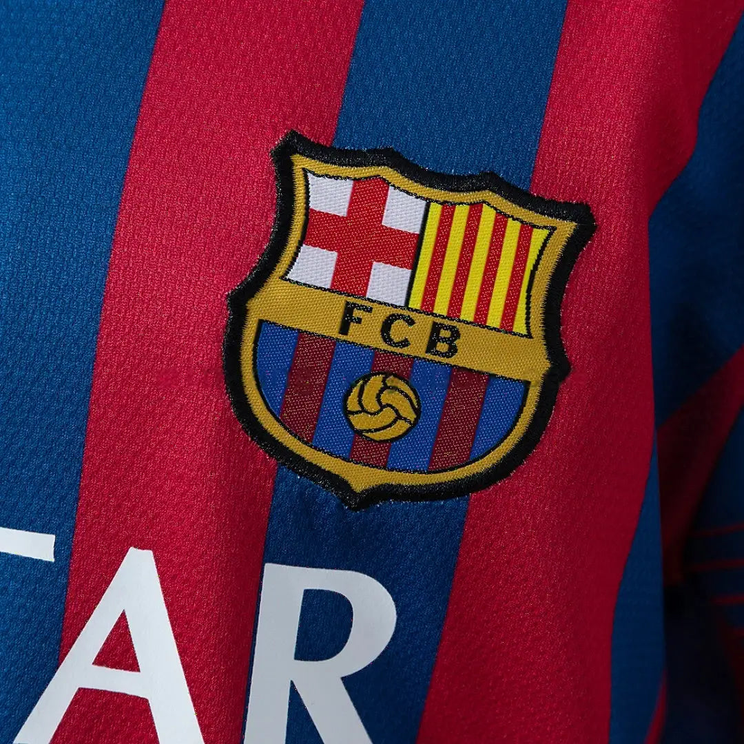 Kit Ensemble Football Barcelone Domicile Enfant Rétro 2013/14
