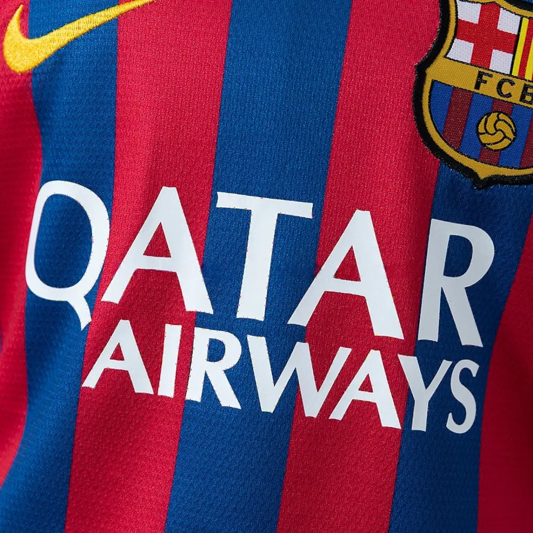Kit Ensemble Football Barcelone Domicile Enfant Rétro 2013/14