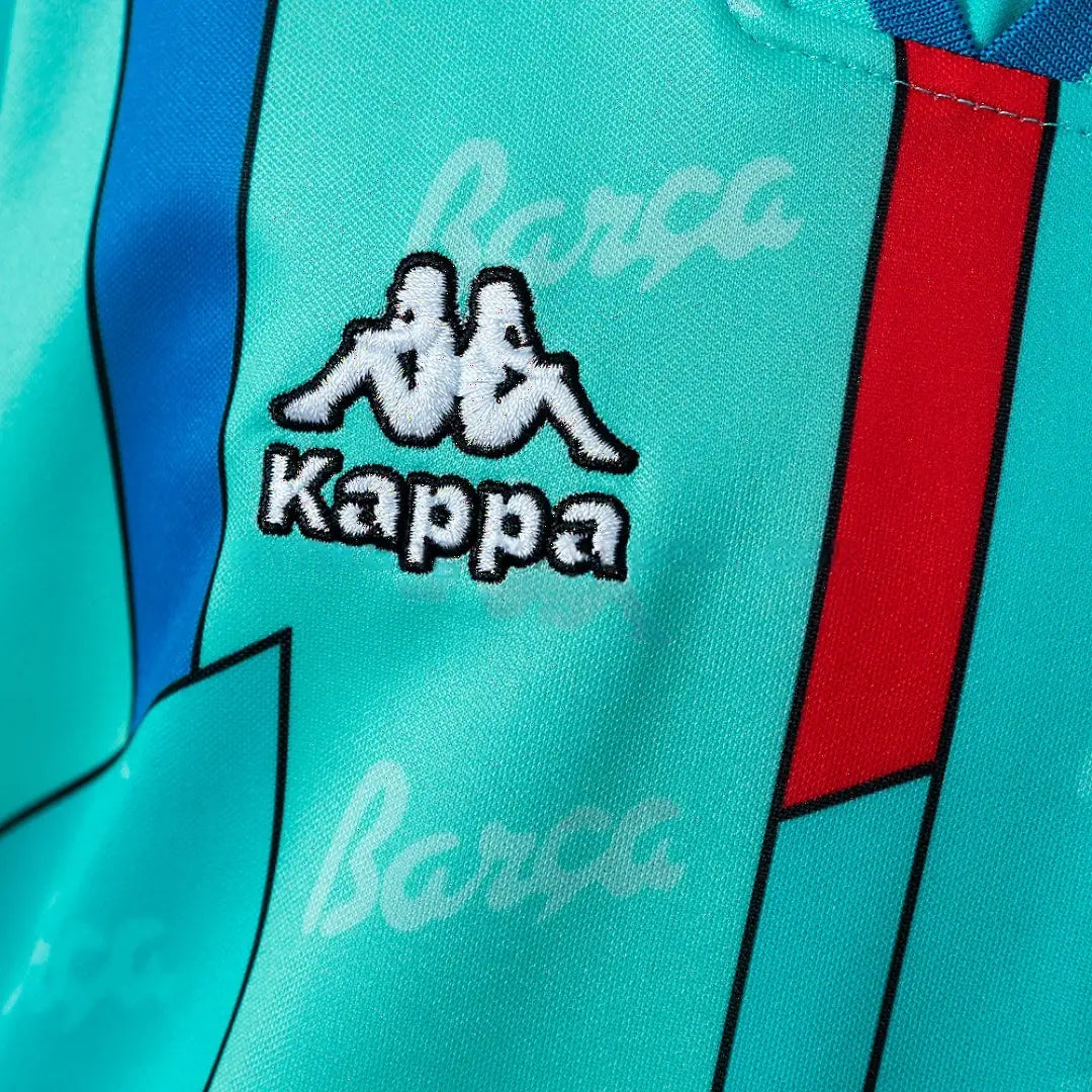 Kit Ensemble Football Barcelone Extérieur Enfant Rétro 1996/97