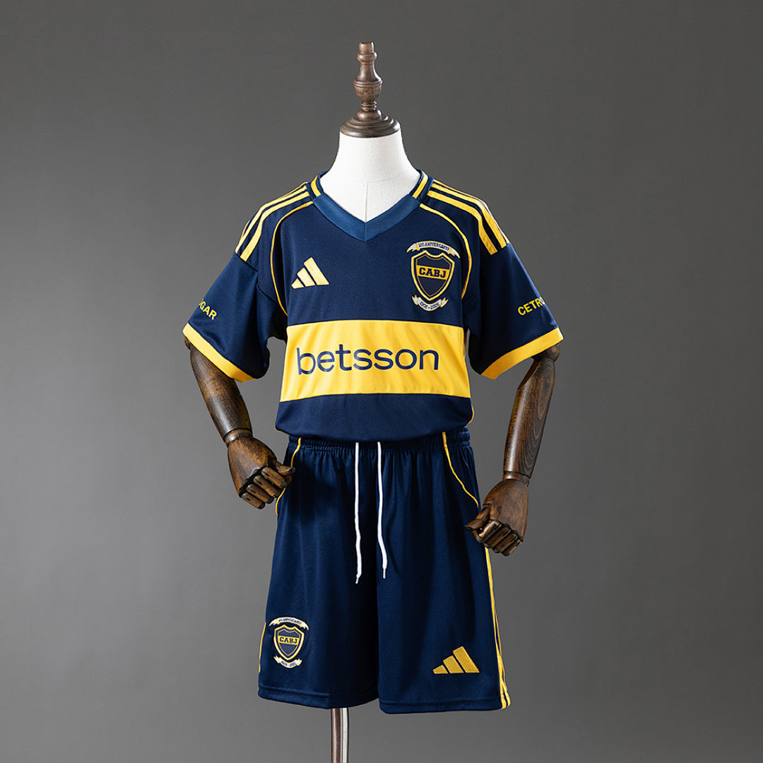 Kit Ensemble Football Boca Juniors Domicile Enfant 2025/26