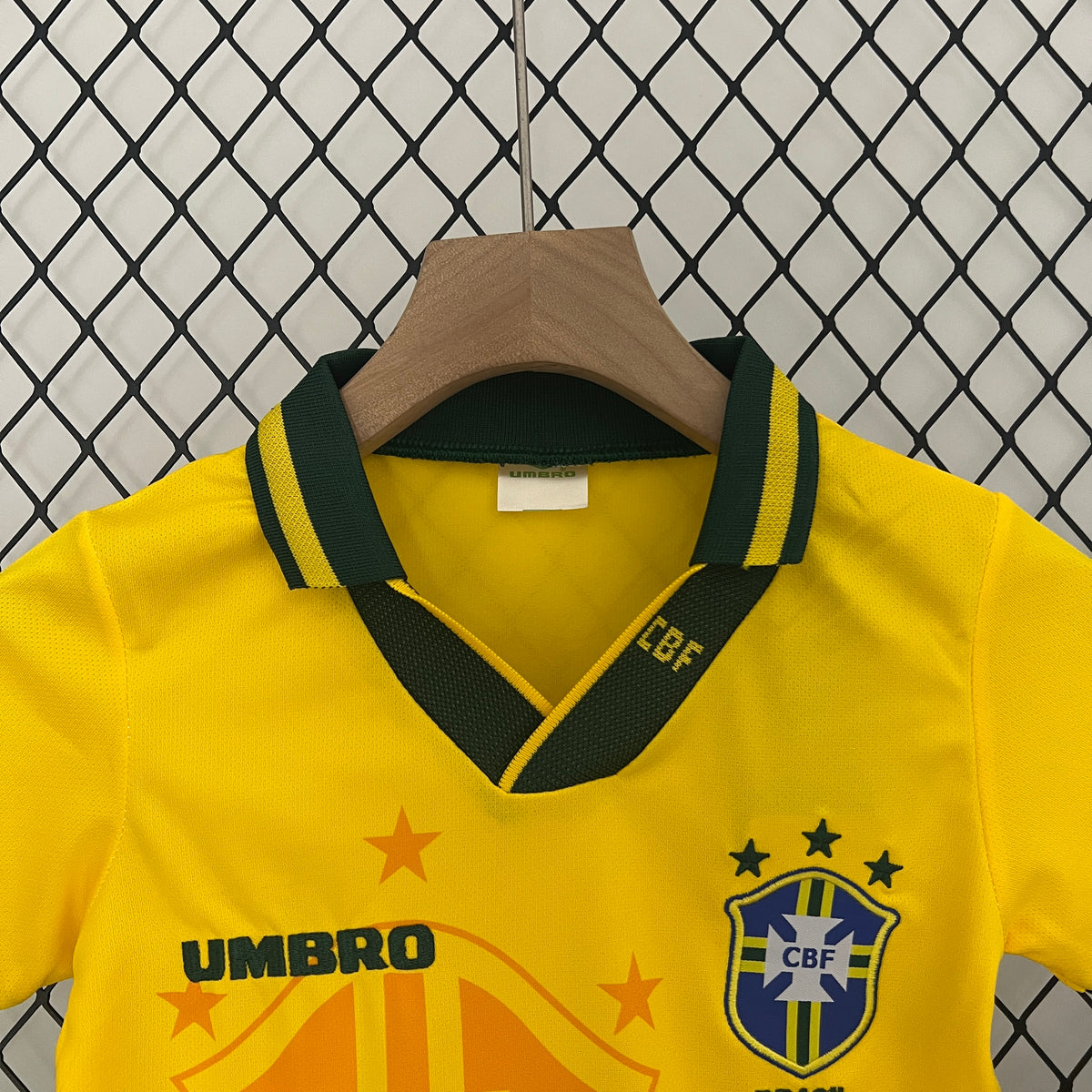Kit Ensemble Football Brésil Domicile Enfant Rétro 1993/94