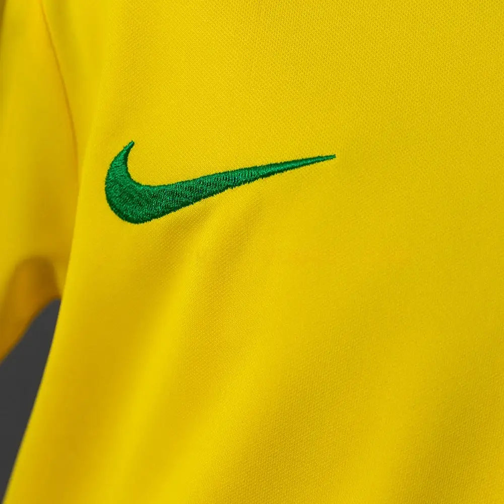 Kit Ensemble Football Brésil Domicile Enfant Rétro 1998