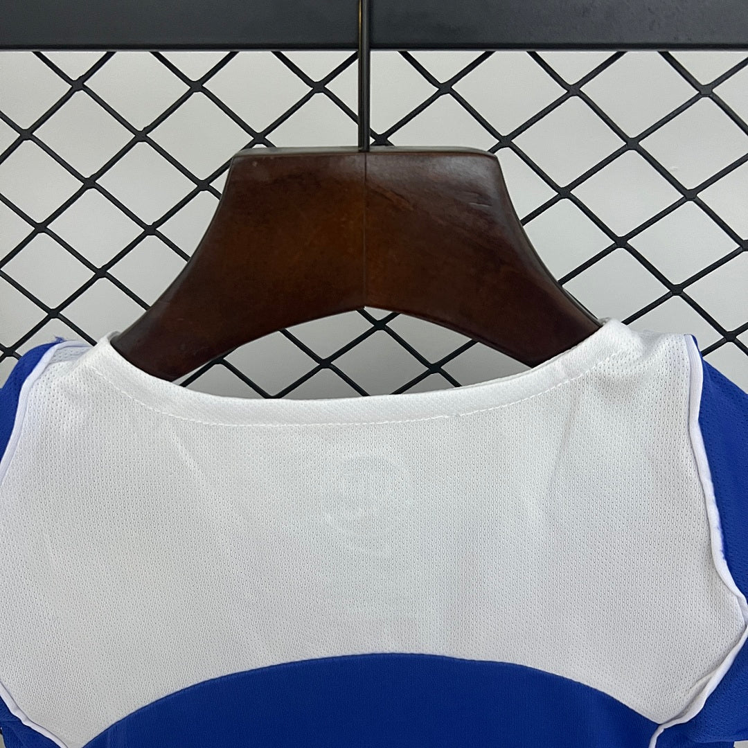 Kit Ensemble Football Brésil Extérieur Enfant Rétro 2004