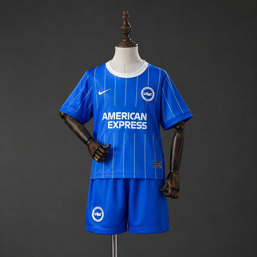 Kit ensemble football Brighton domicile 2026/27 .