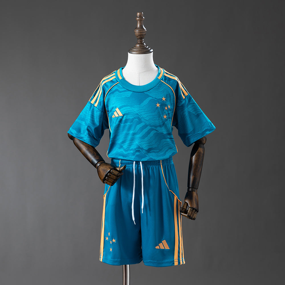 Kit Ensemble Football Cruzeiro Third Enfant 2025/26