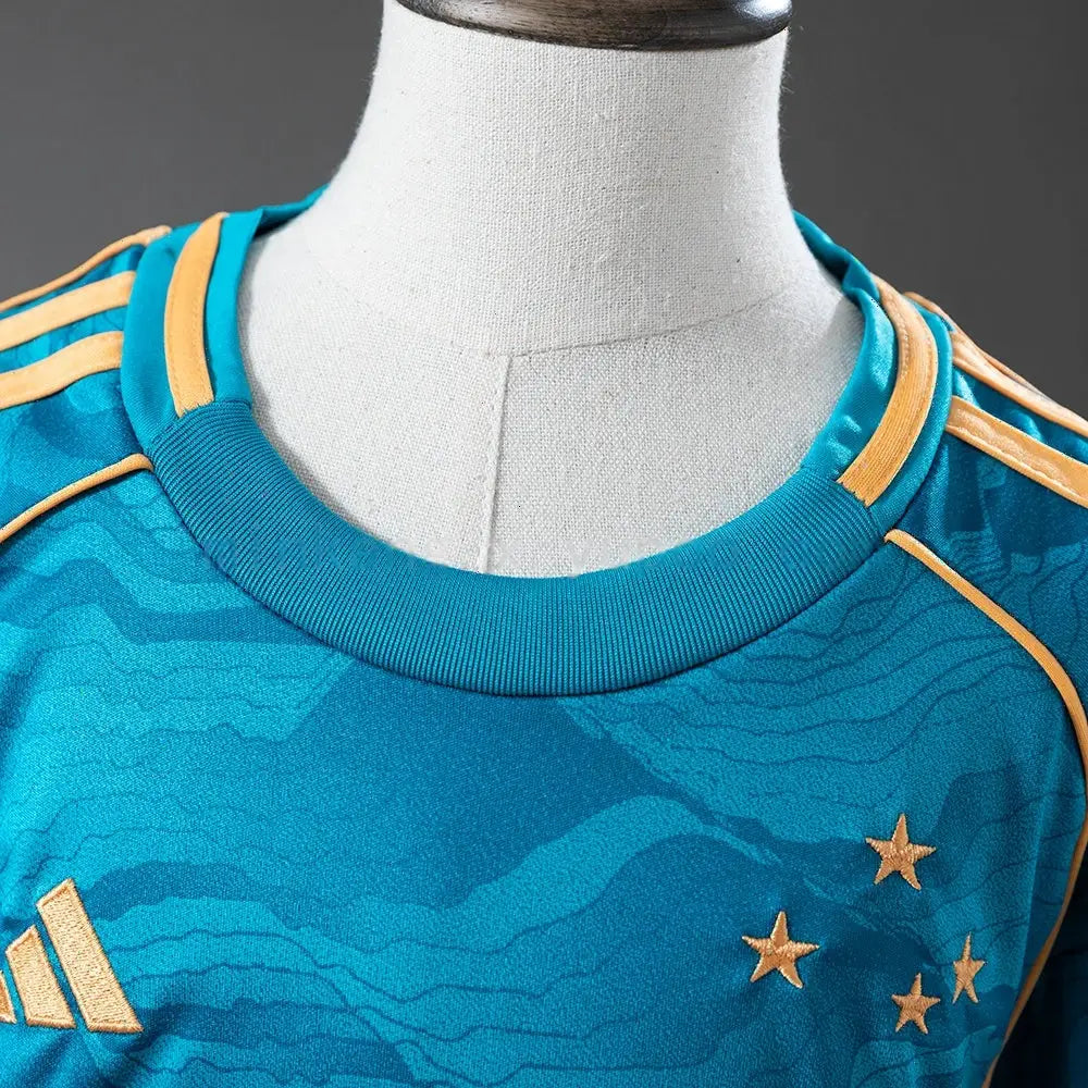 Kit Ensemble Football Cruzeiro Third Enfant 2025/26