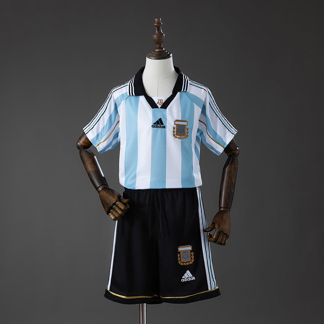 Kit Ensemble Football Domicile Enfant Rétro 1998