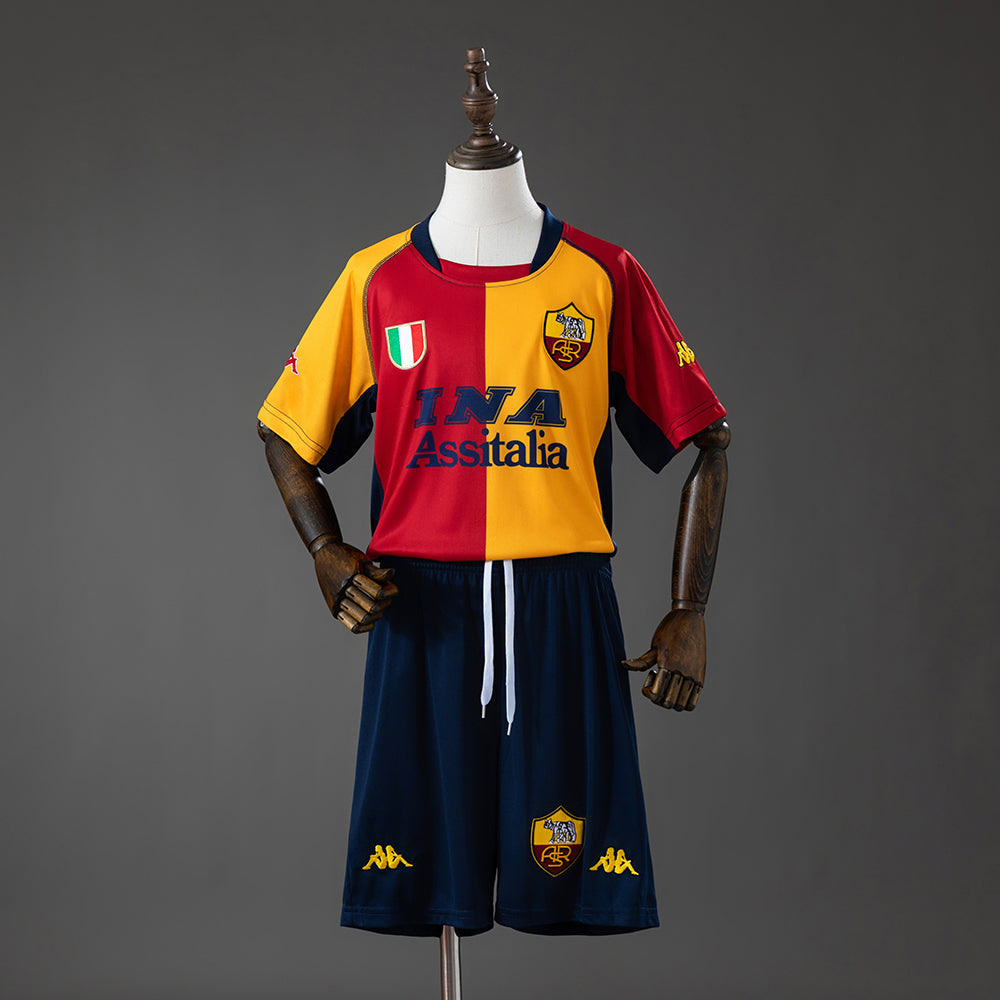 Kit Ensemble Football Enfant Rétro 2000/01